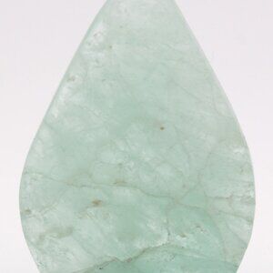 Green Fluorite Flame Carving – Approx. 4 Inches